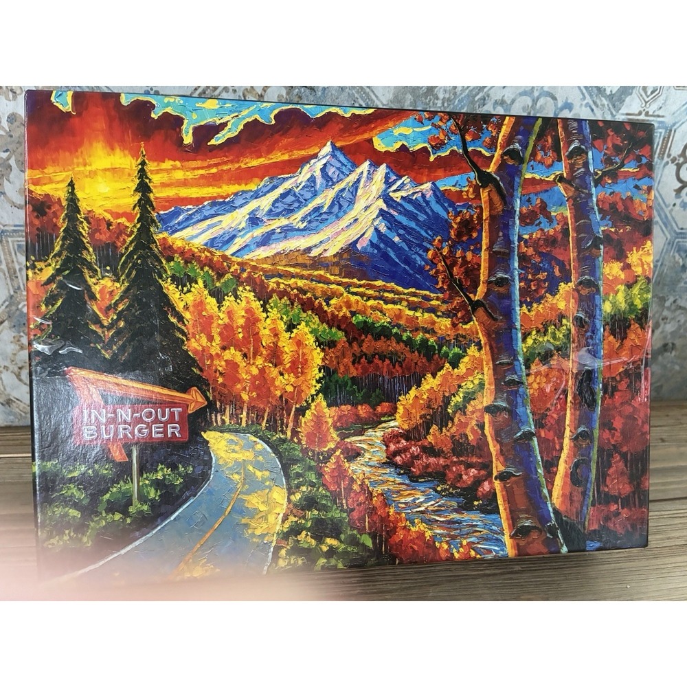 IN-N-Out‎ Burger 1,000 Piece Puzzle Scenic